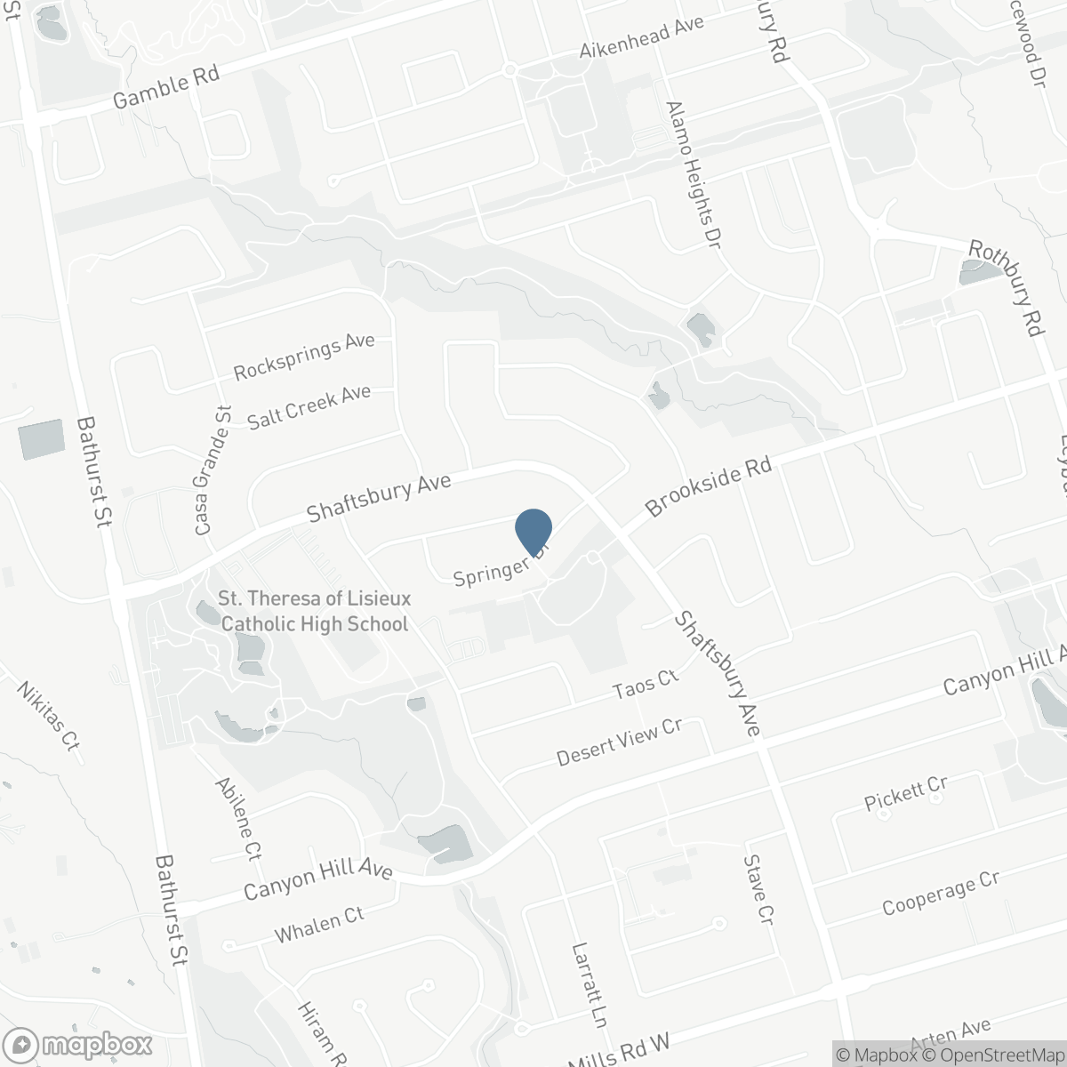 58 SPRINGER DRIVE W, Richmond Hill, Ontario L4C 0G3